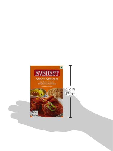 Everest Meat Masala Powder 100g - Premium Indian Spice Blend with Cardamom for Chicken, Lamb & Curry Dishes - Authentic Flavor for Home Cooking & Restaurant Use