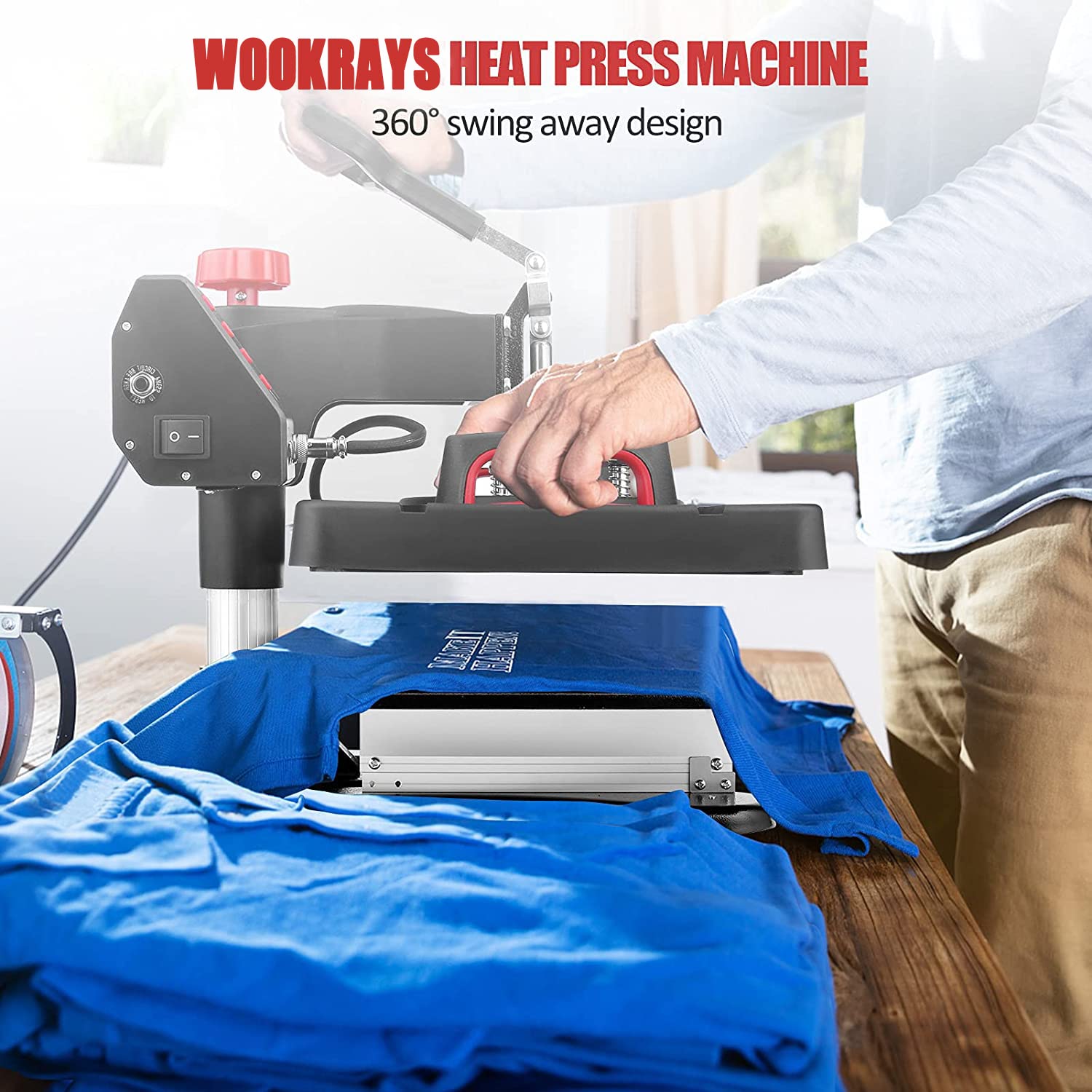 8-in-1 Digital Heat Press Machine 12