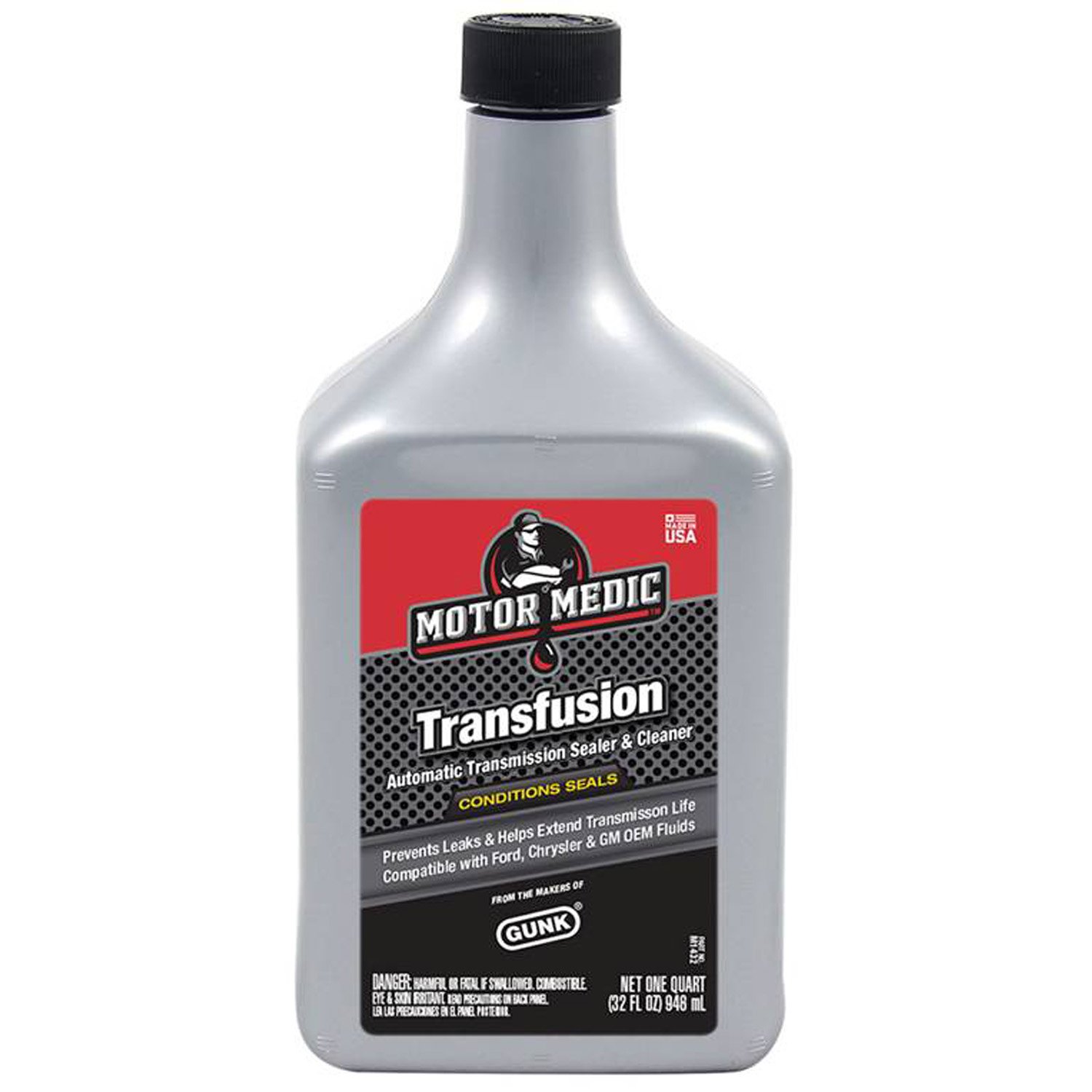 Niteo Products Motor Medic M1432 Automatic Transmission Sealer & Cleaner - 32 oz | Fixes Slipping Gears & Extends Transmission Life | For Cars, Trucks & SUVs