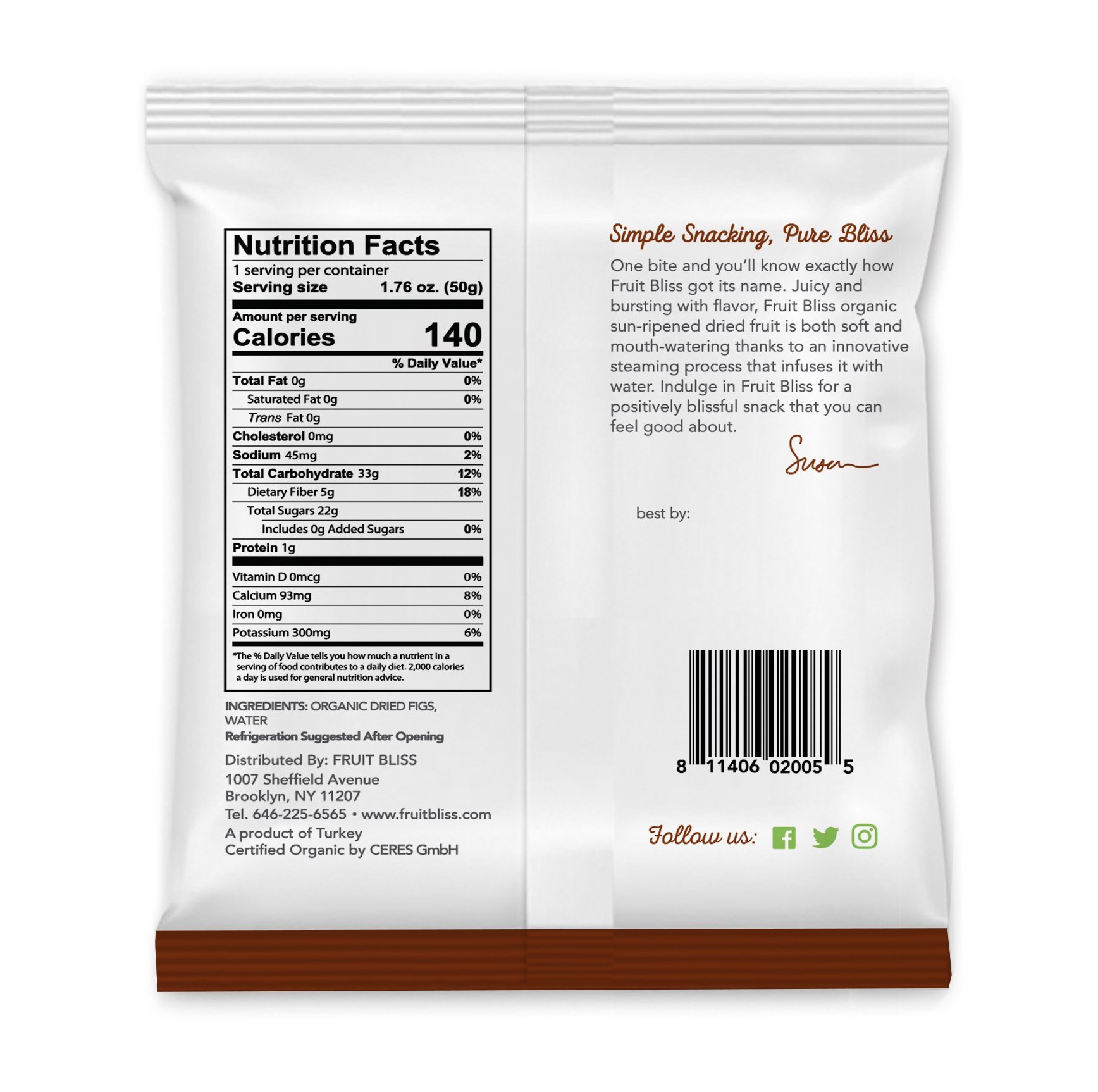 Organic Turkish Dried Figs - Sweet, Soft & Juicy Sun-Dried Fruit Snacks - Non-GMO, Gluten-Free, Vegan Healthy Treats (12 Pack of 1.76oz Mini Bags) - Perfect for On-the-Go Snacking, Lunch Boxes & Healthy Desserts