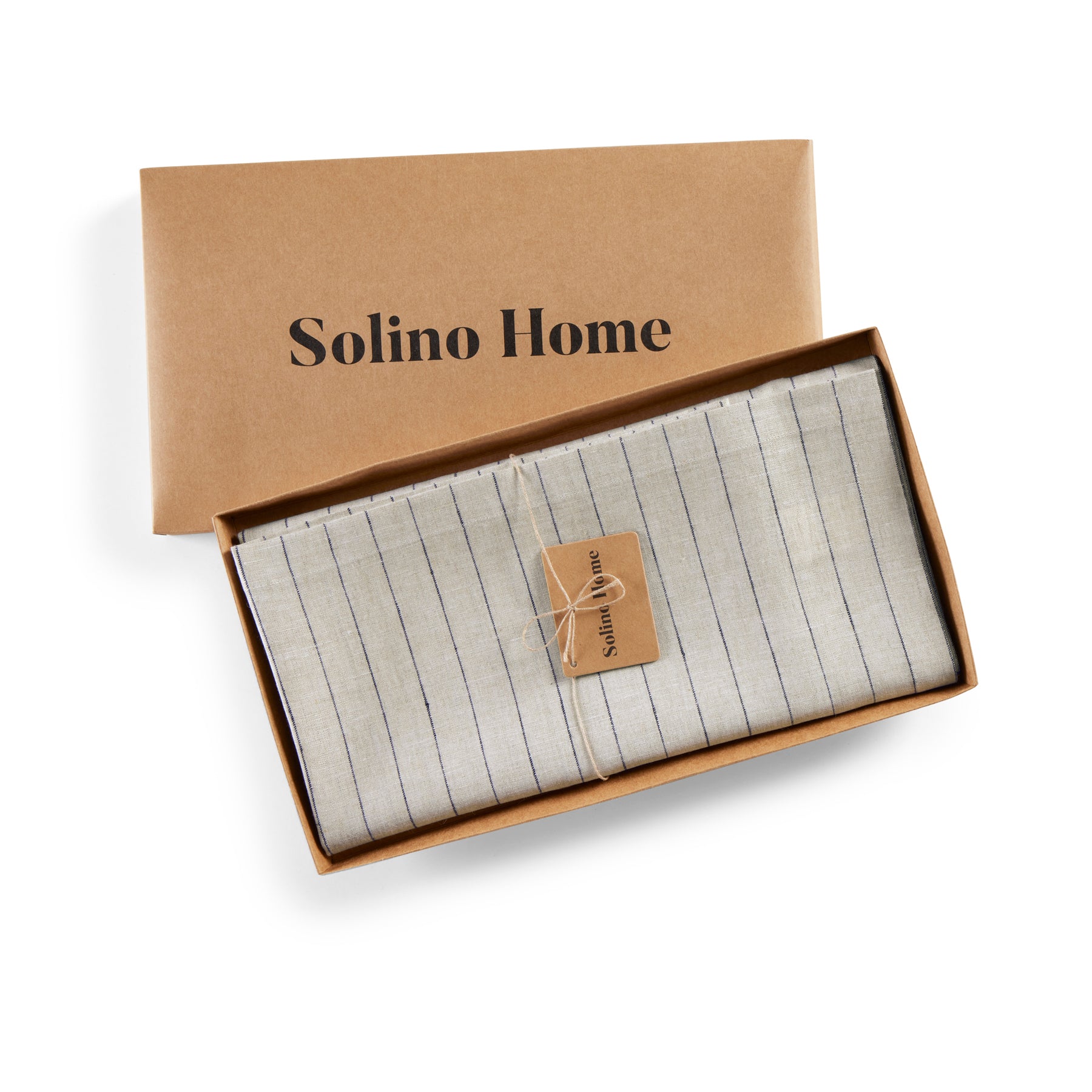 Stylish Pinstripe Table Throw - Elegant Dining & Home Decor for Parties, Weddings & Everyday Use