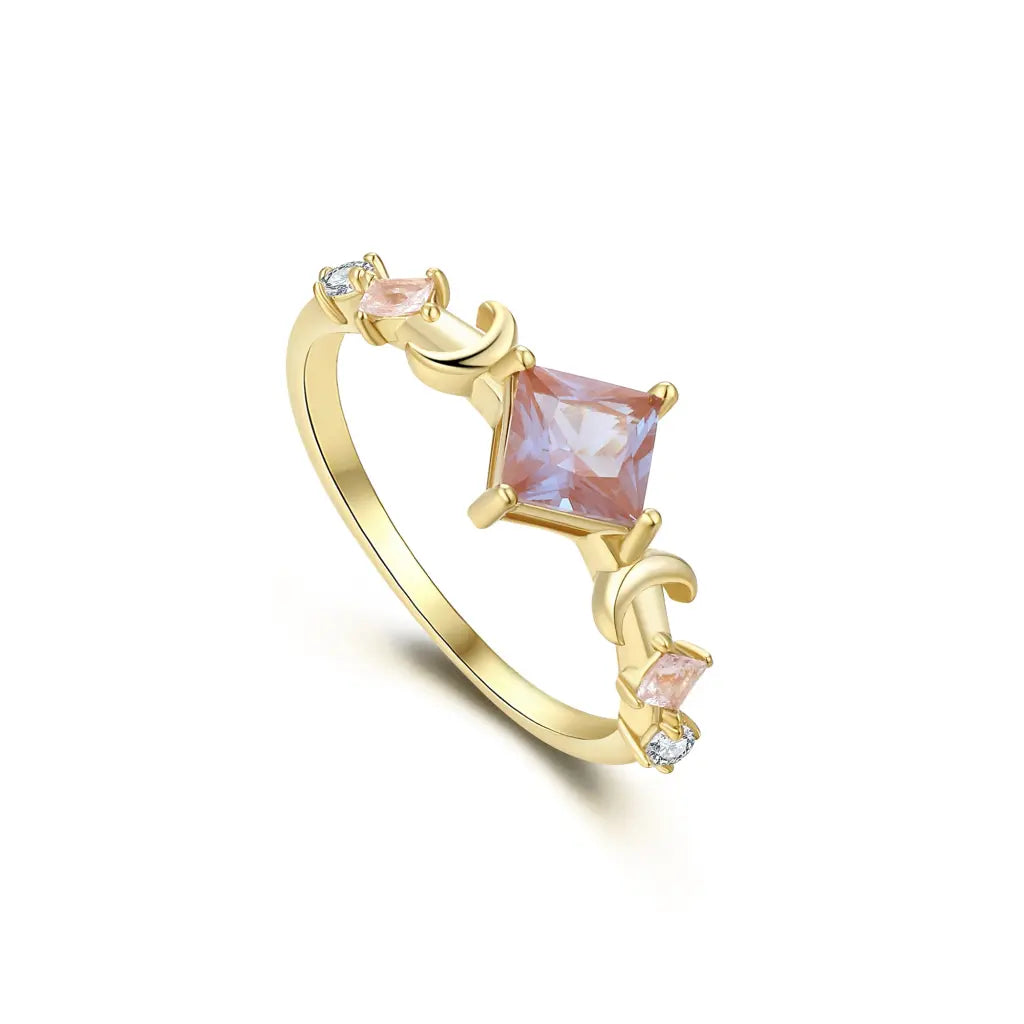 Sadie Ring - Elegant Sterling Silver Ring for Women, Dainty Minimalist Jewelry Gift for Her - Perfect for Everyday Wear, Date Nights & Special Occasions