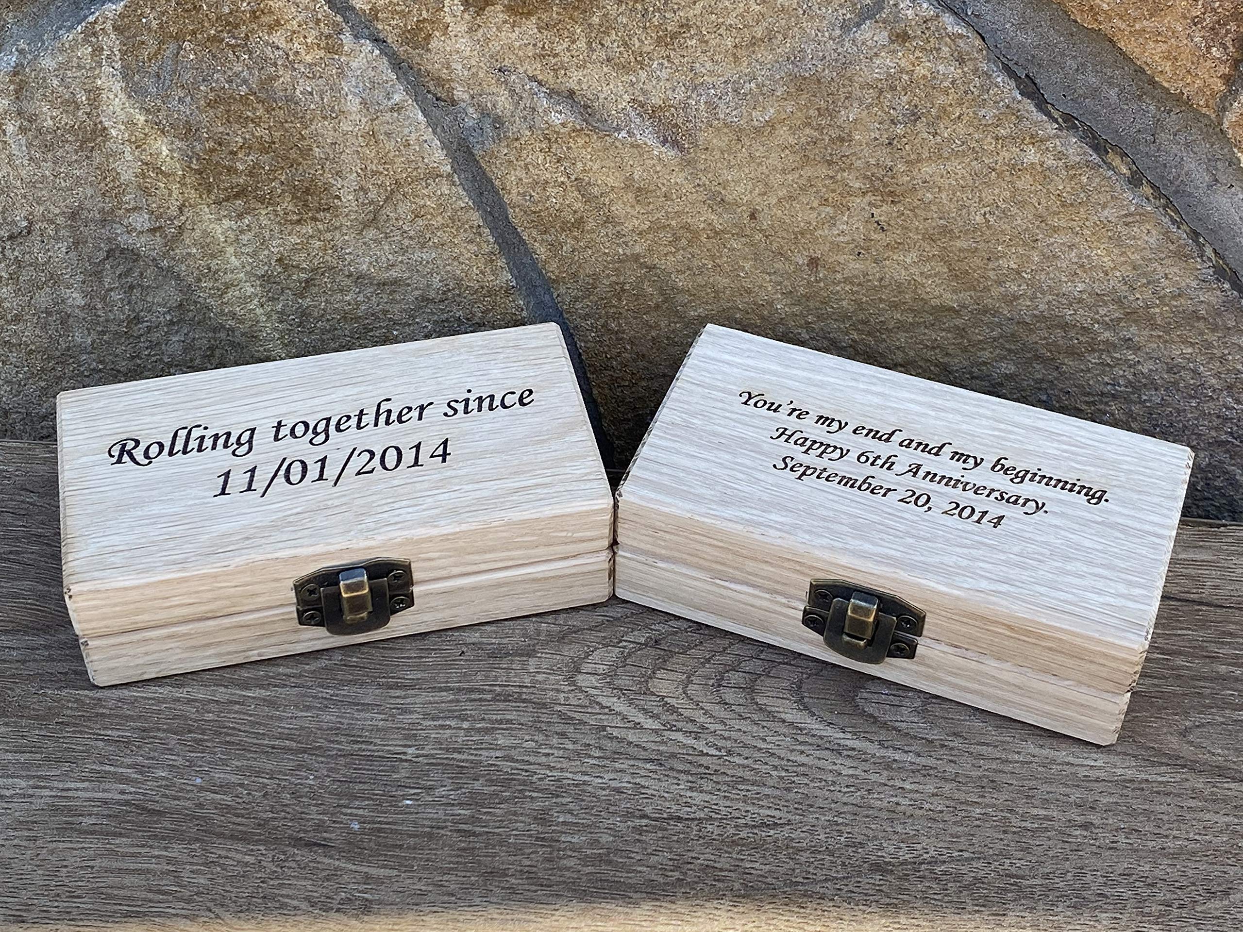 Personalized Iron Dice Set in Gift Box - Unique 6th Anniversary Gift for Couples, Iron Themed Present - Perfect for Tabletop Games, Romantic Celebrations & Special Occasions