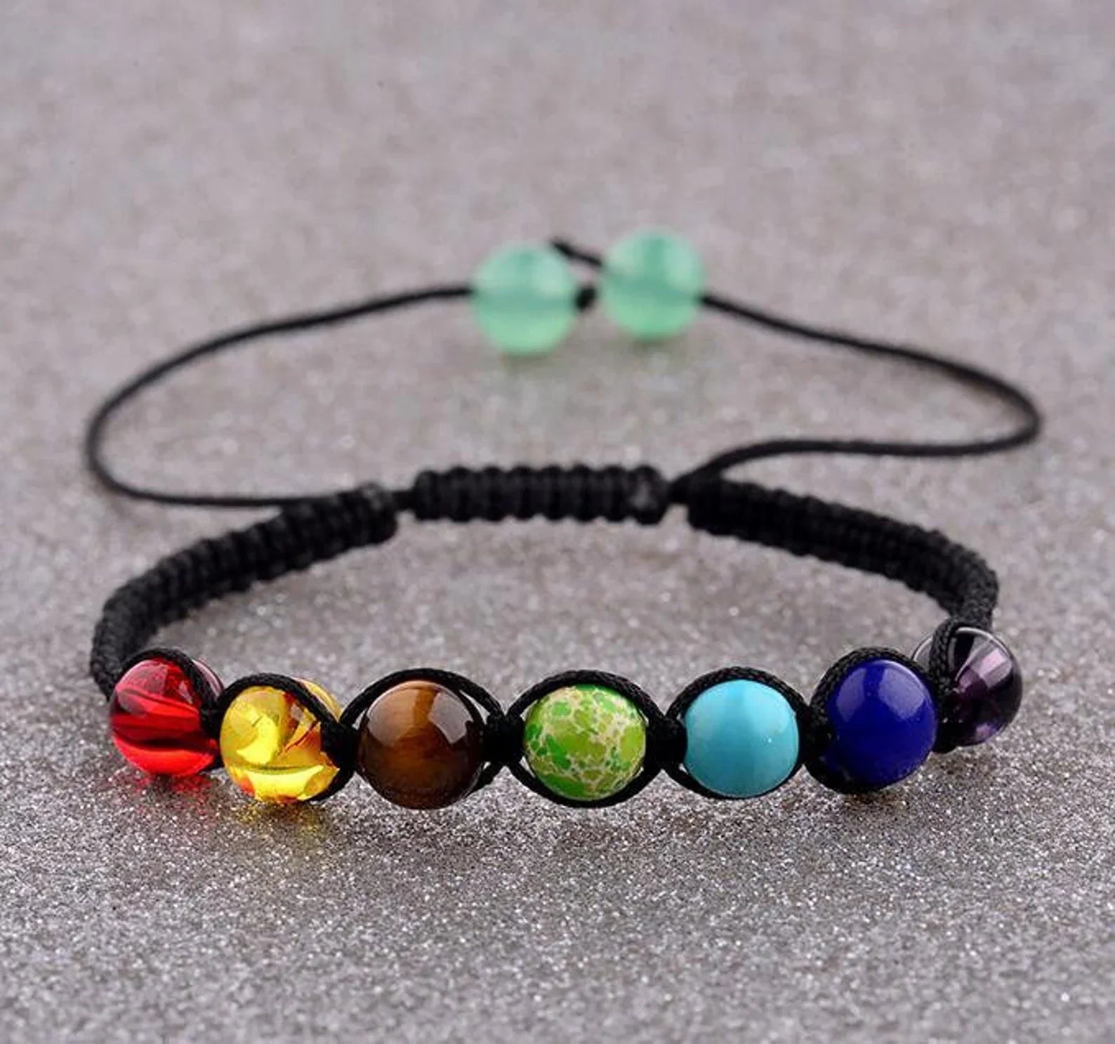 7 Chakra Balancing Bracelet for Women & Men - Healing Crystal Energy Stone Beads for Meditation, Yoga & Spiritual Wellness - Perfect Gift for Stress Relief & Positive Vibes