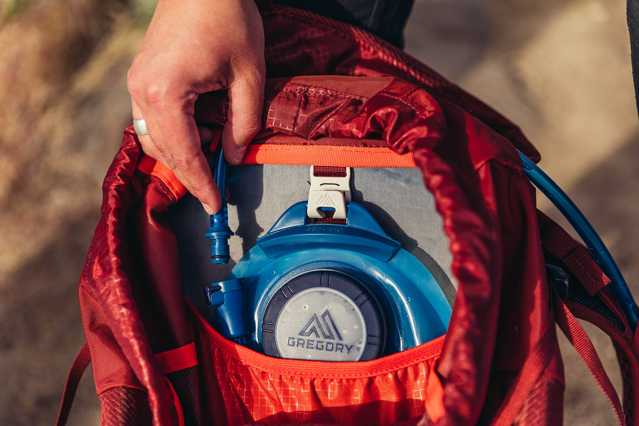 Gregory Arrio 24 Unisex Day Hiking Backpack - Lightweight & Durable for Outdoor Adventures - One Size Fits All - Empire Blue - Perfect for Camping, Travel & Daily Commute