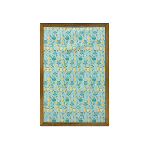 Pale Blue Cream Teal