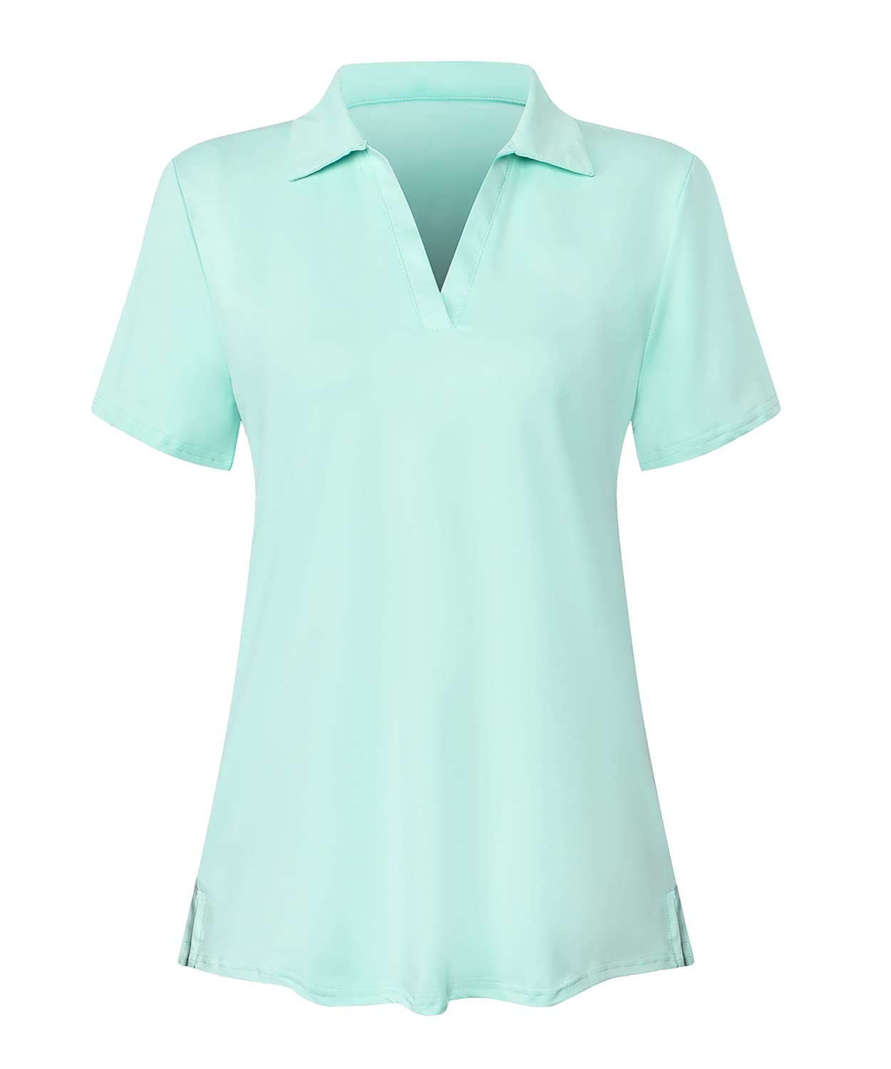 Women's Breathable Short Sleeve Golf Polo Shirts - Moisture Wicking Tennis & Workout Tops - Comfortable Sport T-Shirts for Golf, Tennis, Gym & Casual Wear