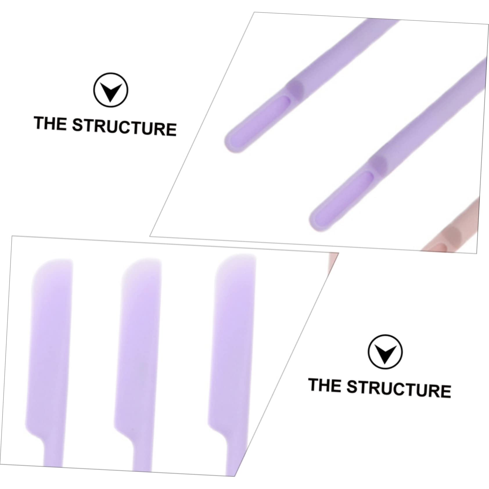 9-Piece Mini Cosmetic Spatula Set - Blender Makeup Spatulas, Cream Scoops & Lip Gloss Applicators - Perfect for Makeup Lotion, Skincare Jars & Travel Beauty Kits
