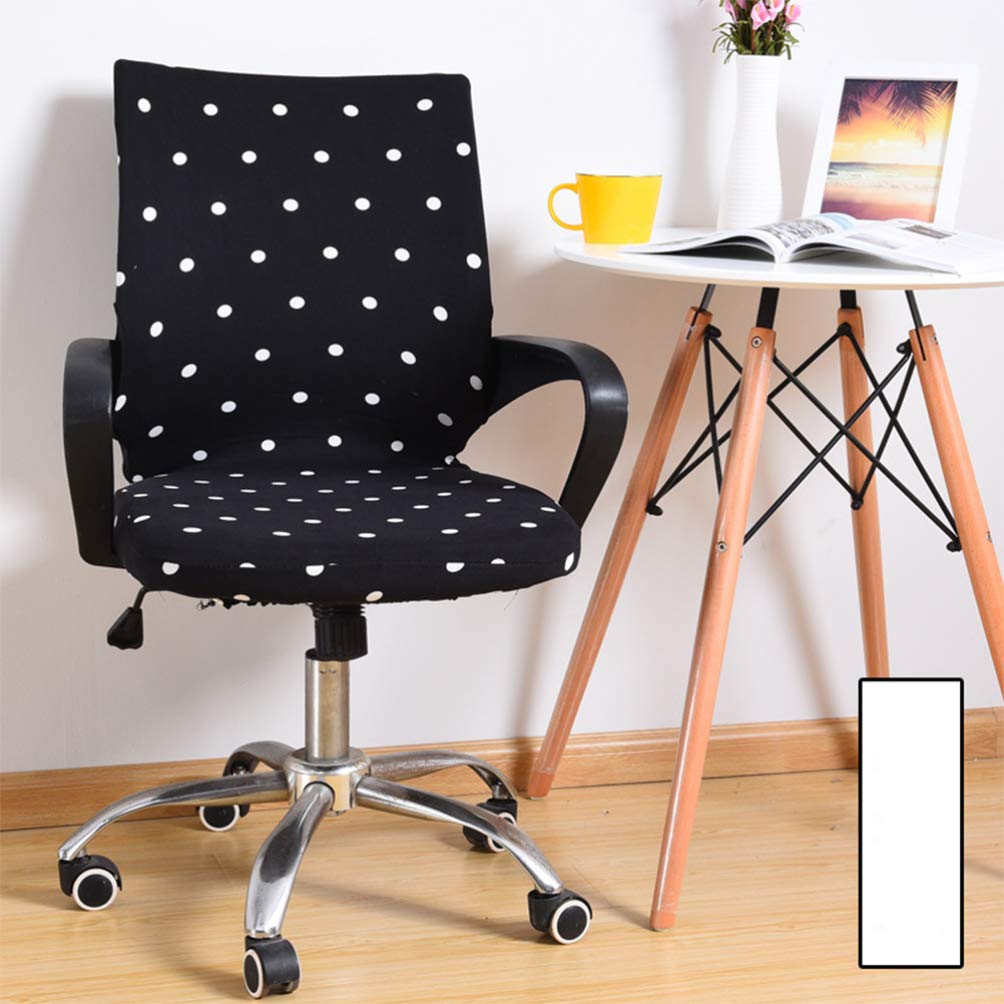 BESPORTBLE Stretchable Office Chair Slipcover - Anti-Skid Desk Chair Protector, Universal Computer Chair Cover for Home & Office Use - Perfect for Ergonomic Support and Workspace Decor