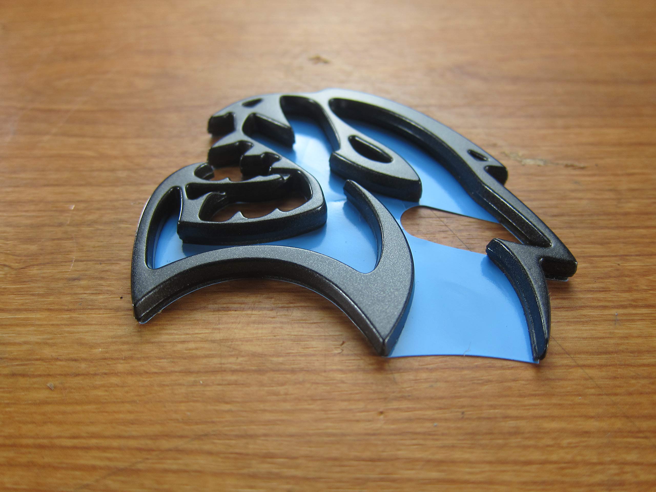 New Mopar Dodge Charger Challenger SRT Hellcat Front Left Fender Emblem Badge - Authentic Replacement Part for Muscle Car Customization & Restoration Projects