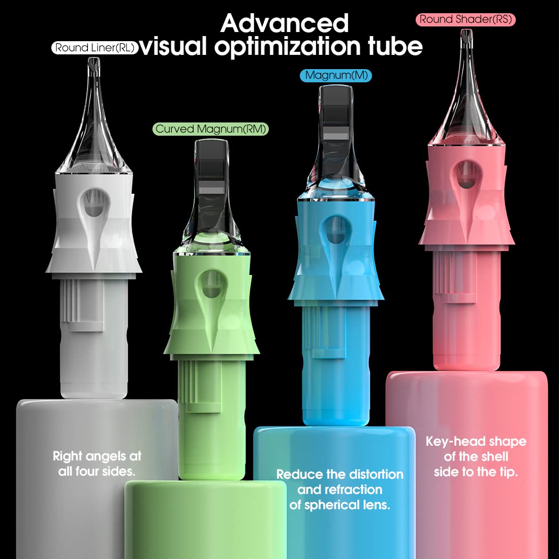 Dragonhawk Professional Rotary Tattoo Pen Machine Kit - Complete Permanent Makeup Set with 20 Cartridges, Needles, Power Supply & Color Inks | Ideal for Tattoo Artists & Studio Professionals | Perfect for Tattooing, Permanent Makeup & Cosmetic Procedures