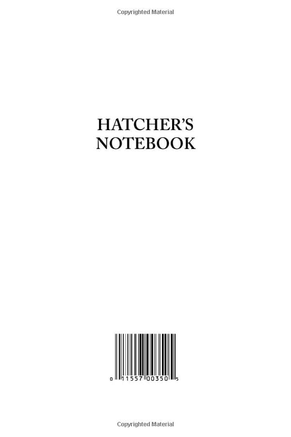 Hatcher's Notebook, Revised Edition - Classic Firearms Reference Book for Gun Enthusiasts | Perfect for Gunsmiths, Collectors & Historical Research