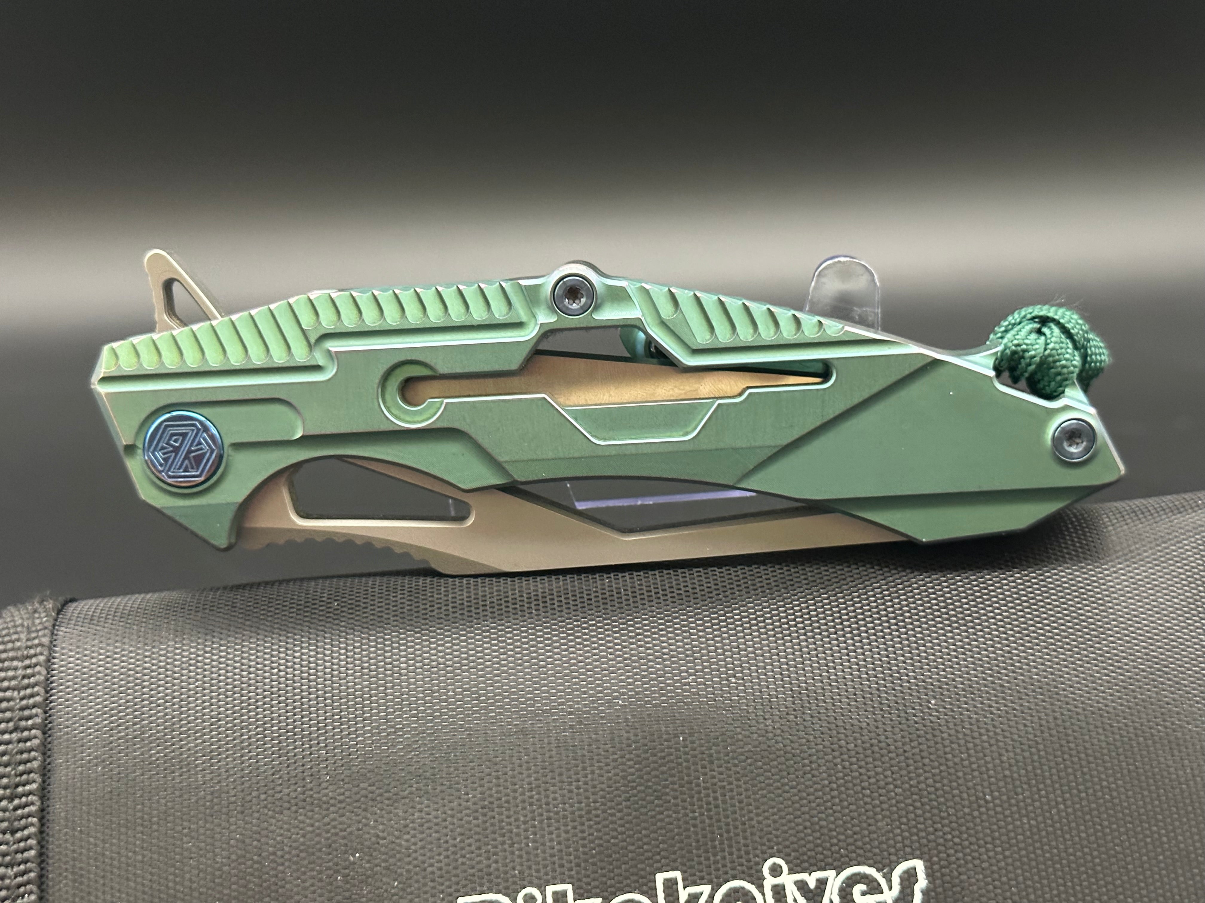 Rike M1 EDC Pocket Knife - High-Quality Stainless Steel Folding Knife for Camping, Hiking, and Everyday Carry (EDC)