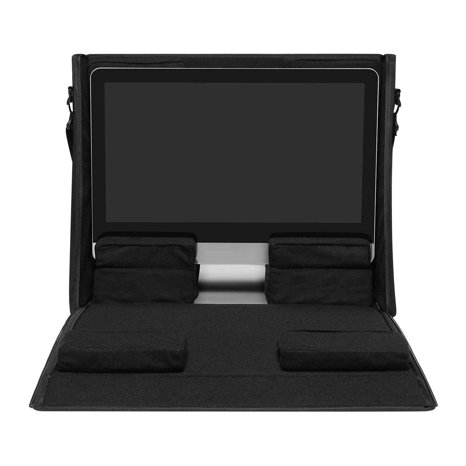21-24 Inch iMac LCD Screen Protective Tote Bag with Adjustable Shoulder Strap - Waterproof Travel & Storage Carrying Case for Apple Desktop Computer - Perfect for Office, Home Use & Business Trips