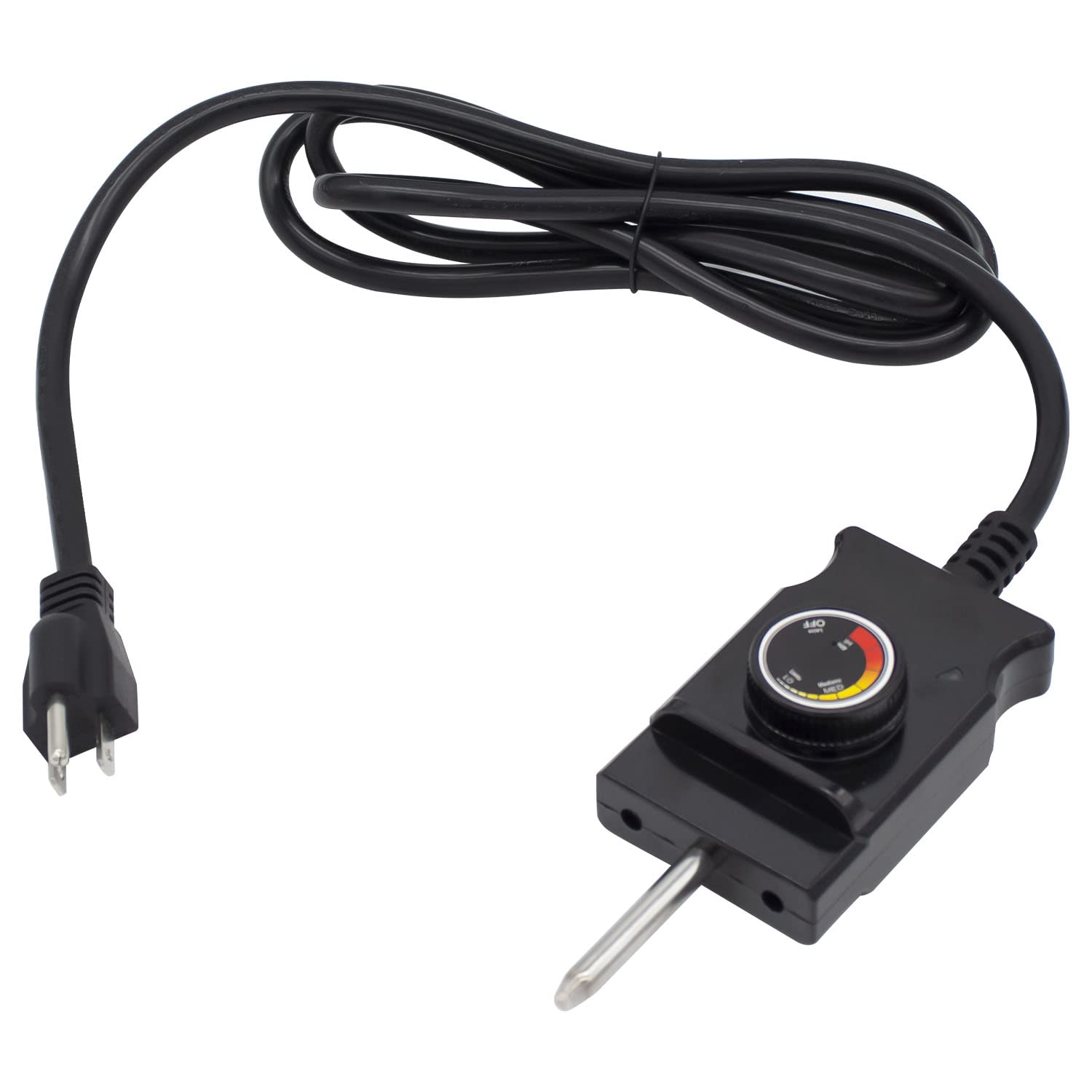 Adjustable Thermostat Controller Probe Cord for Masterbuilt MB20070210 & MB25075517 Electric Smokers | Compatible with Outdoor Cooking Smokers & Grills | Perfect for BBQ, Smoking Meat, and Backyard Cooking