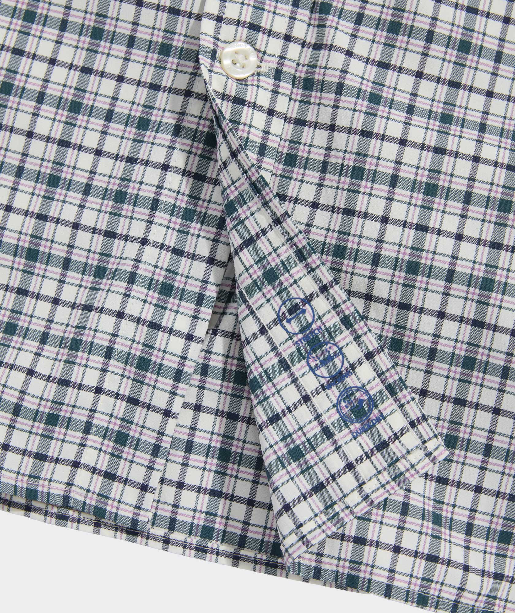 Stylish Plaid Nylon Travel Shirt for Men - Lightweight & Breathable Outdoor Casual Wear for Hiking, Camping & Daily Adventures