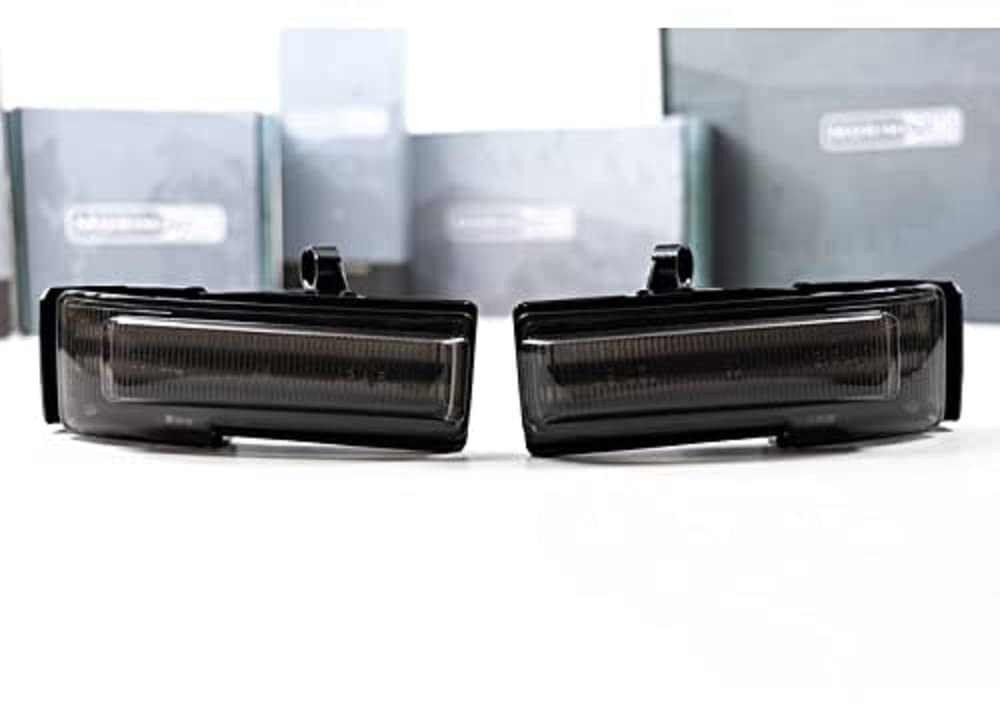 Morimoto LF7921D LED Side Mirror Lights for Ford F-150 2015-2023 - Bright White DRL Turn Signal Lights - Easy Installation Upgrade for Enhanced Visibility & Safety