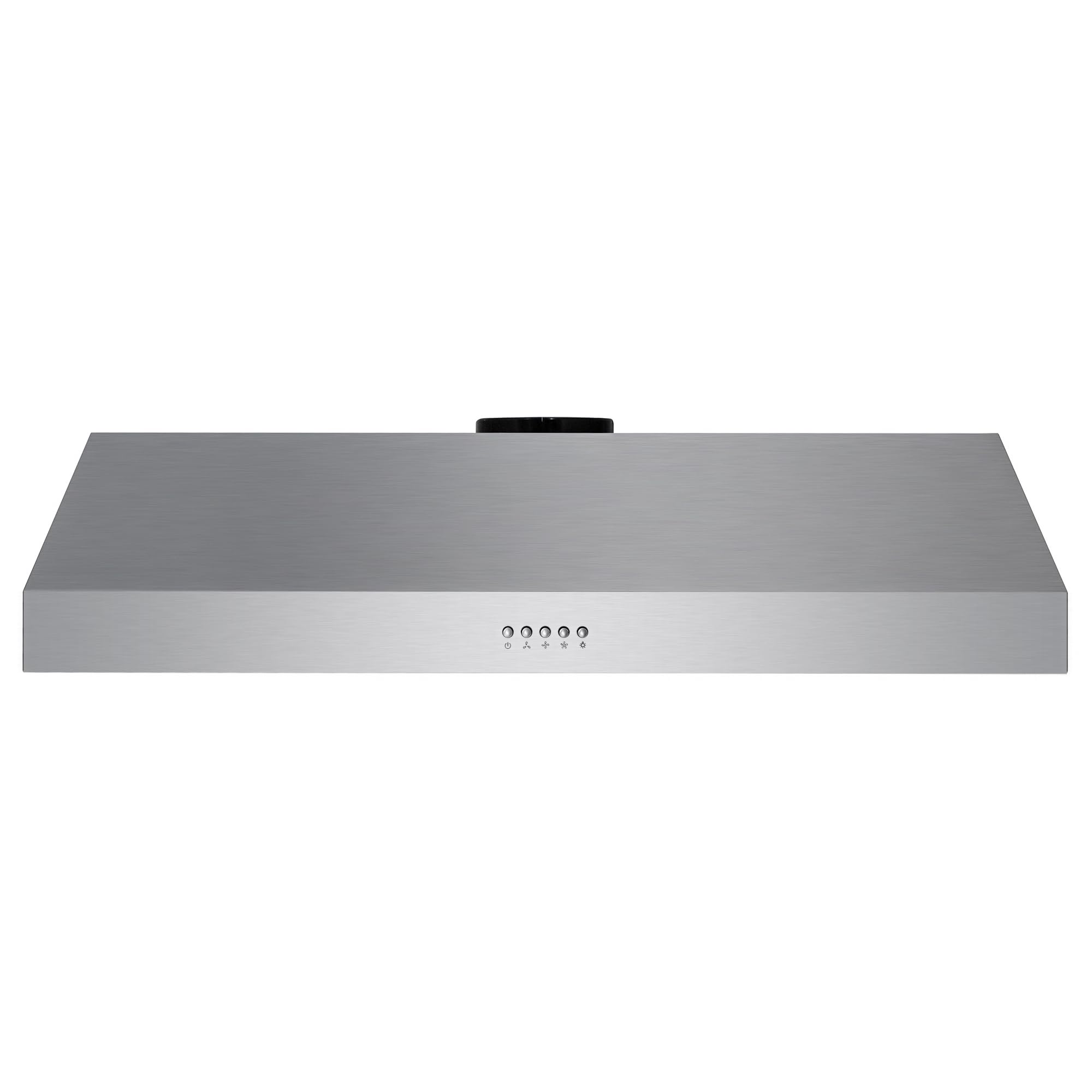COSMO UC36 36-Inch Stainless Steel Under Cabinet Range Hood with 380 CFM Ducted Ventilation, LED Lights & Button Controls - Perfect for Modern Kitchens, Cooking, and Smoke Removal
