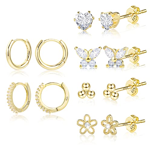 6Pairs Gold A