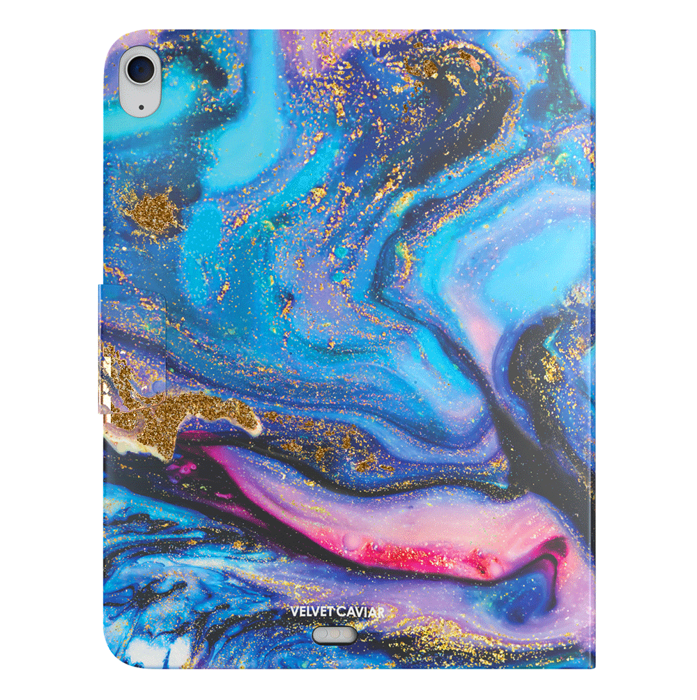 Galaxy Glitter iPad Case - Protective Cover for iPad Air/Pro with Sparkle Design | Perfect for School, Work & Travel Accessories