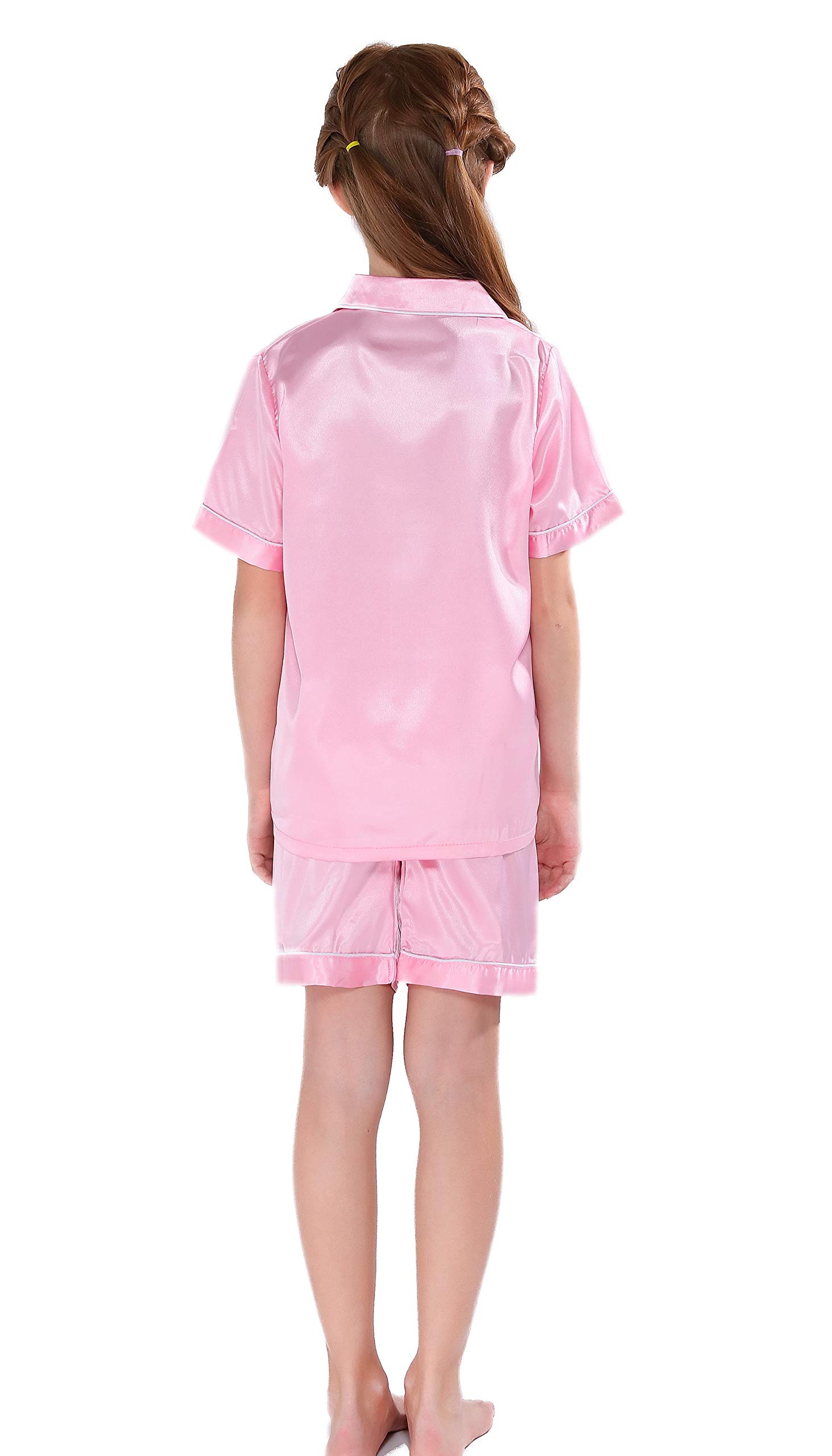 **Boys' & Girls' Cotton Pajama Set - Short Sleeve Kids Sleepwear for Comfortable Nighttime & Lounge Wear - Perfect for Bedtime, Sleepovers & Relaxing at Home**