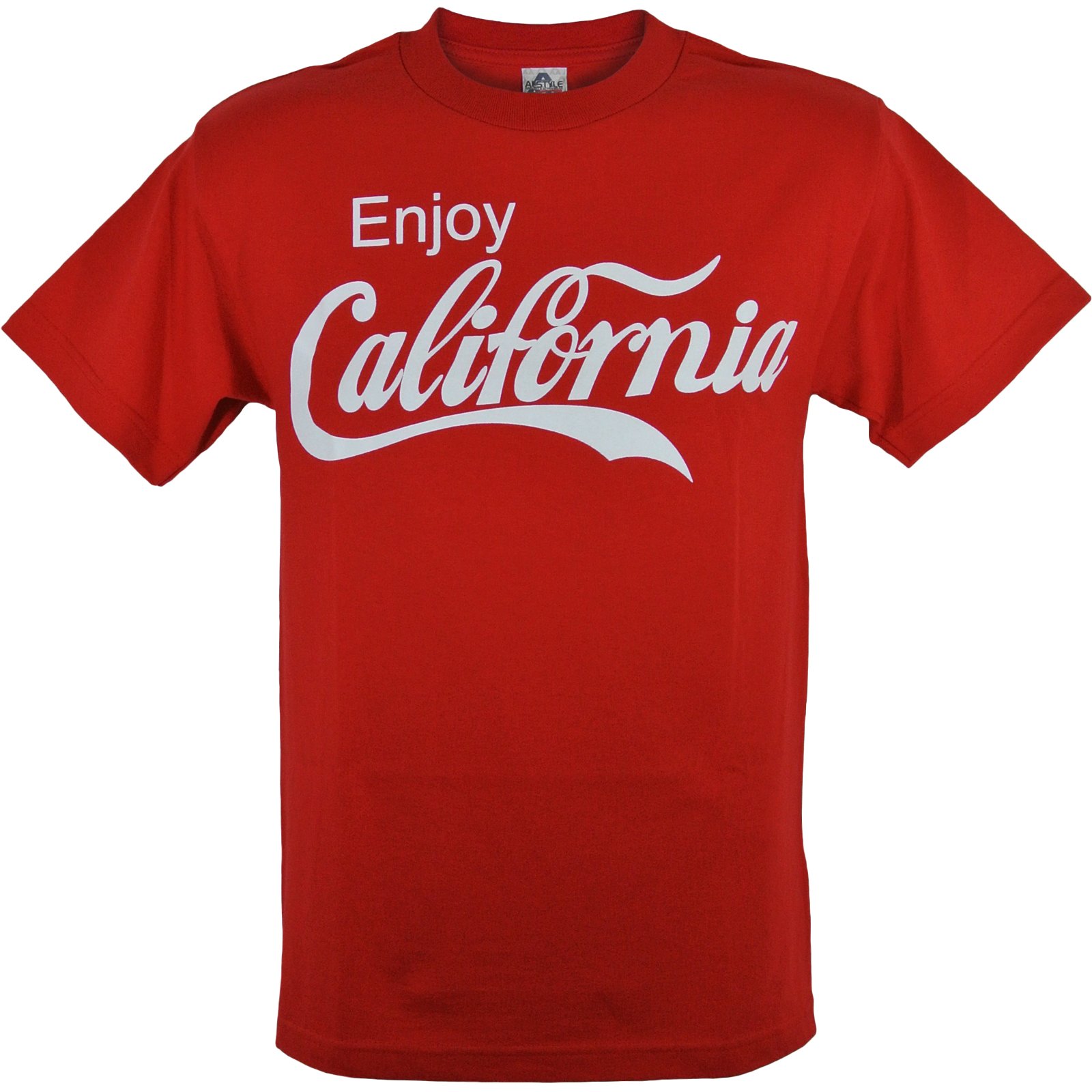 California Red Men's Shirt - Premium Cotton Casual Button-Up Shirt for Men | Perfect for Beach Outings, Summer Parties & Casual Wear