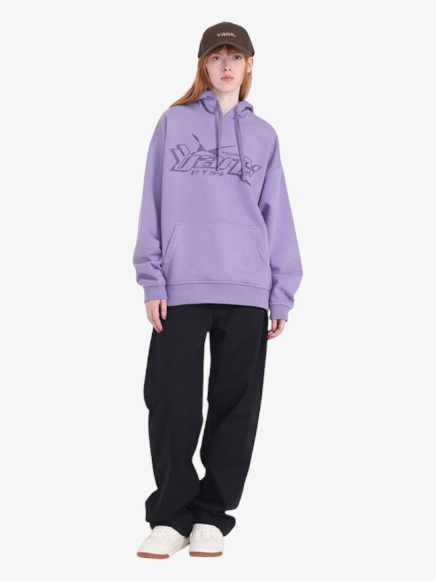Vans Y2V Purple Hoodie for Women & Men - Trendy Y2K Streetwear Fashion - Perfect for Casual Outfits, Skateboarding & Urban Style