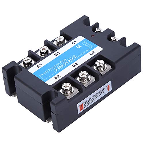 BEM Solid State Relay - 3-Phase Industrial SSR for 3D Printer Hot Bed, CNC Machines & Computer Peripherals | High Performance Power Control for DIY Electronics & Automation Projects