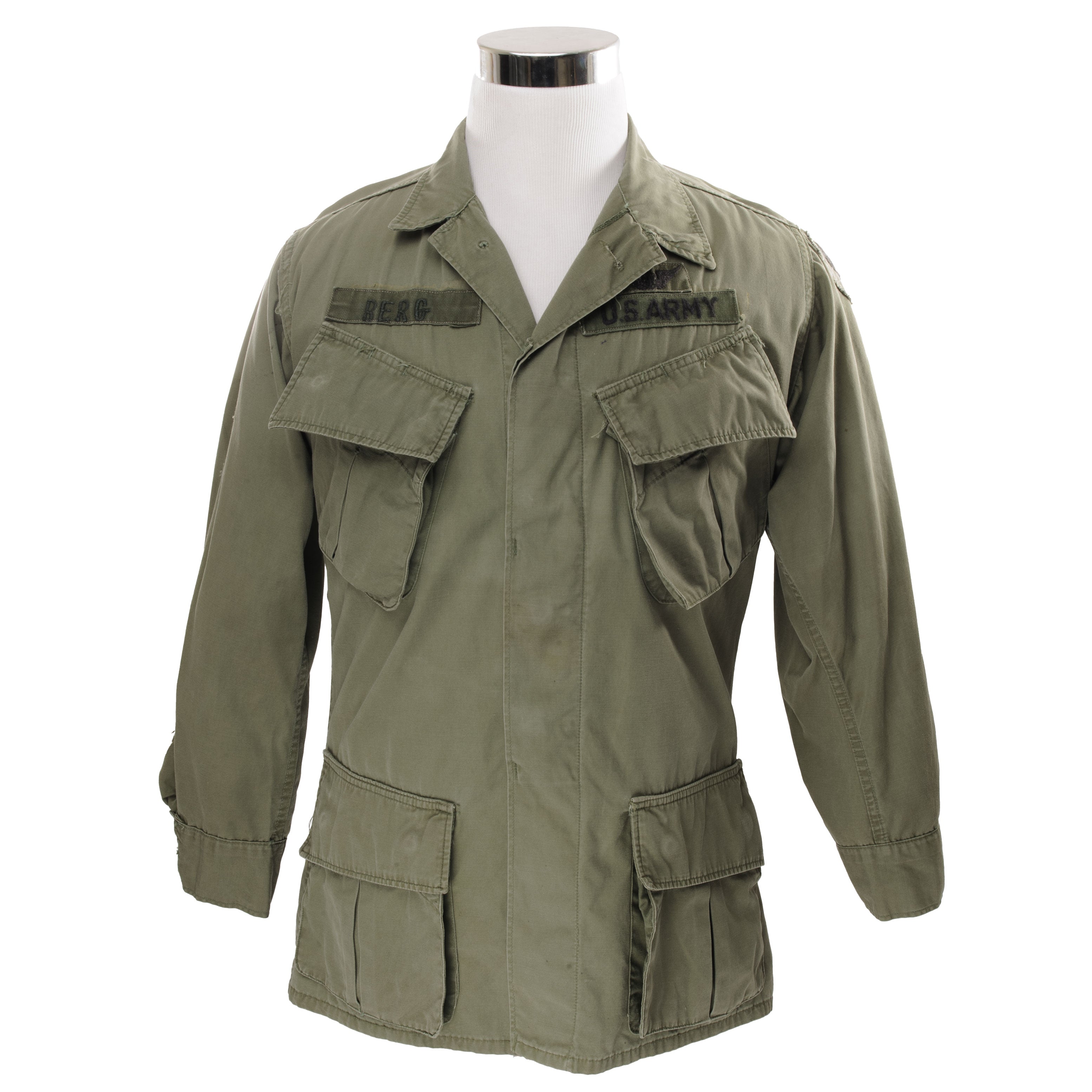 Vintage US Army 3rd Pattern Tropical Combat Jacket - 1967 Vietnam War Era - Size Small Regular - Military Surplus & Outdoor Adventure Gear