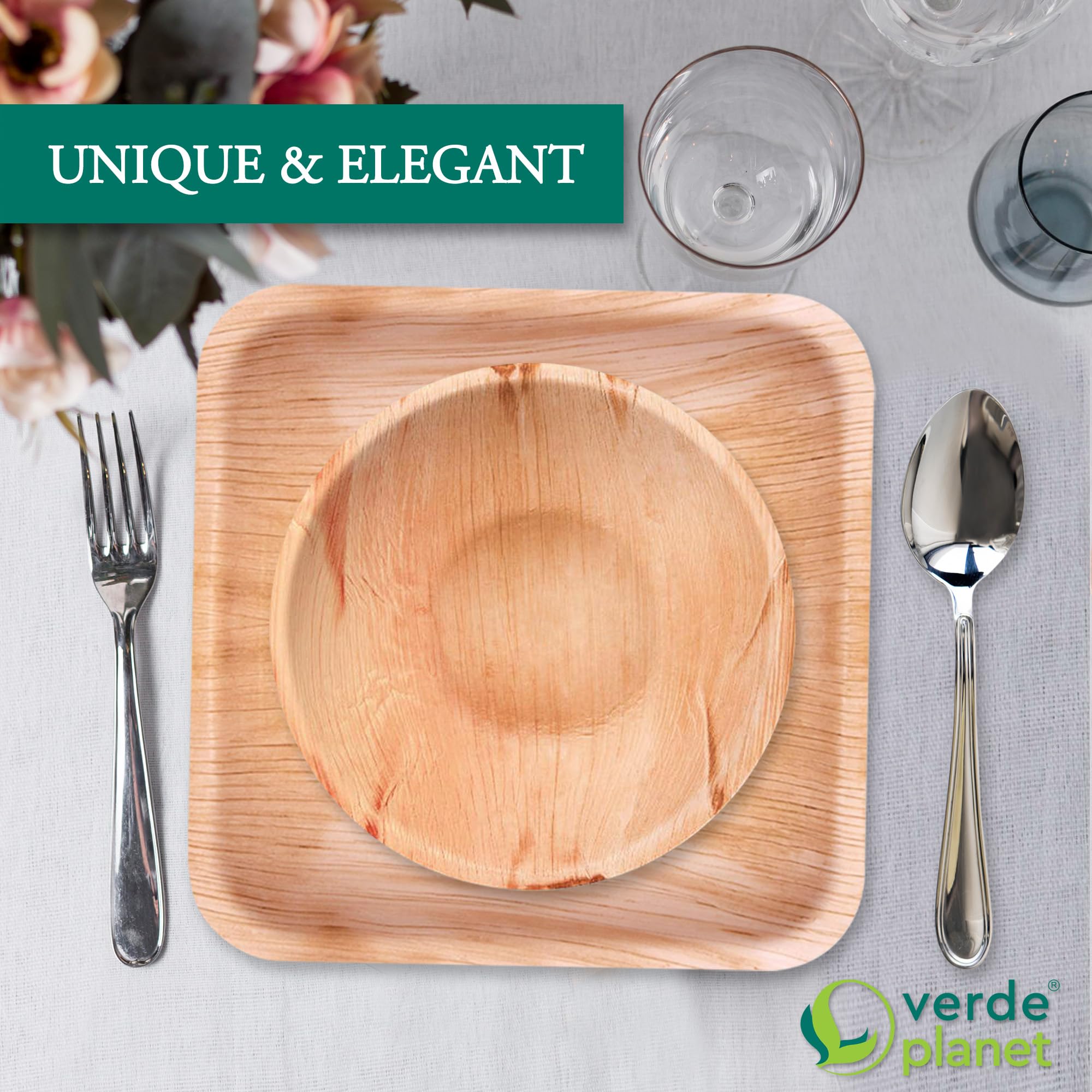 Eco-Friendly Disposable Palm Leaf Bowls - 5