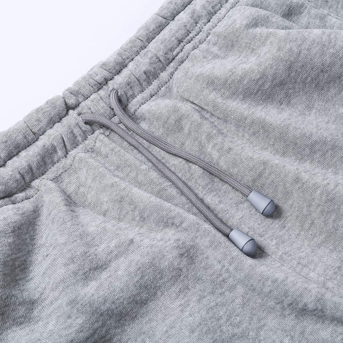 **Springcmy Men's Fleece Joggers - Cotton Cargo Sweatpants for Sports & Casual Wear - Heavyweight Winter Pants for Running, Gym, Lounge & Outdoor Activities**