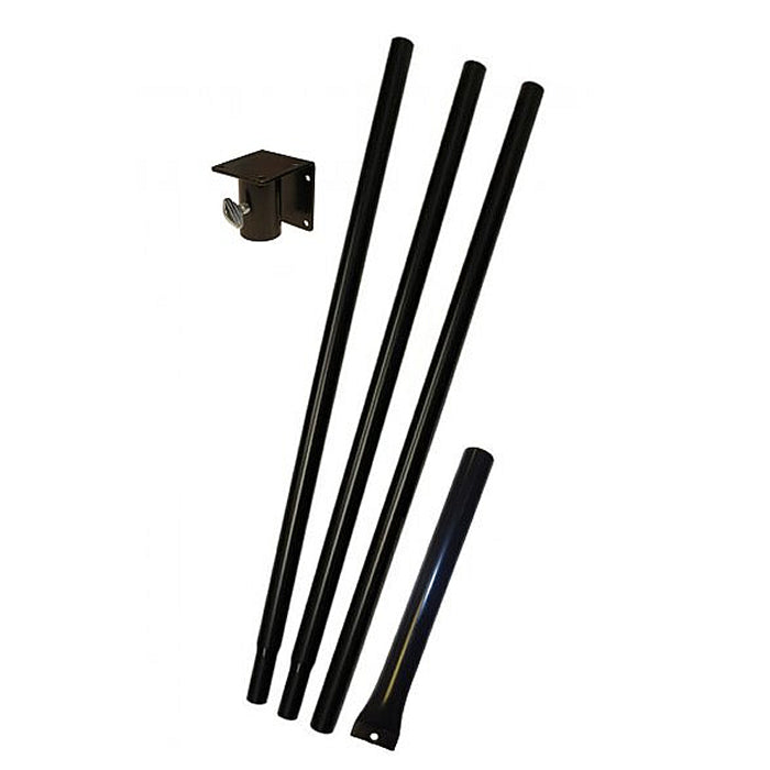 Bluebird Pole Set with Ground Sleeve - Durable Bird Feeder Stand for Outdoor Garden & Backyard - Perfect for Attracting Wild Birds & Enhancing Nature Viewing
