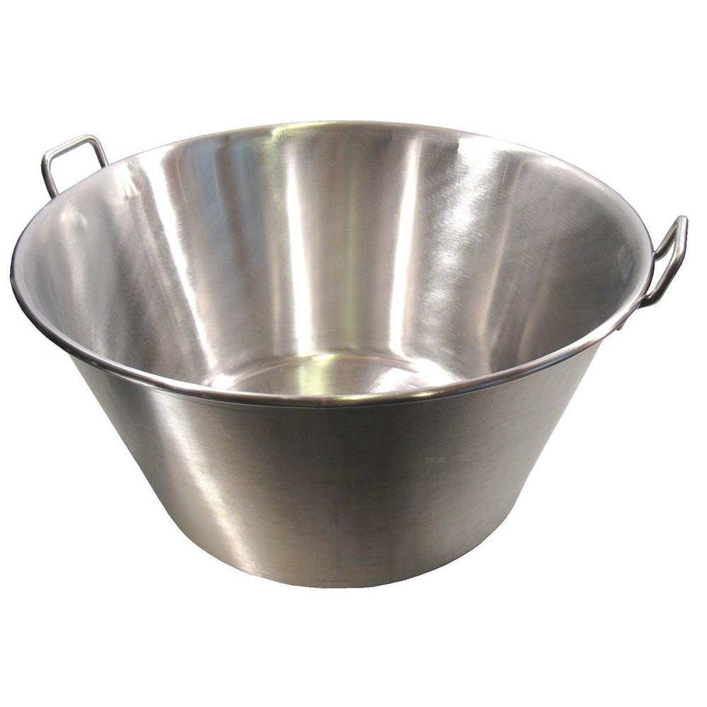 Extra Large Stainless Steel Carnitas Pan - 24.5