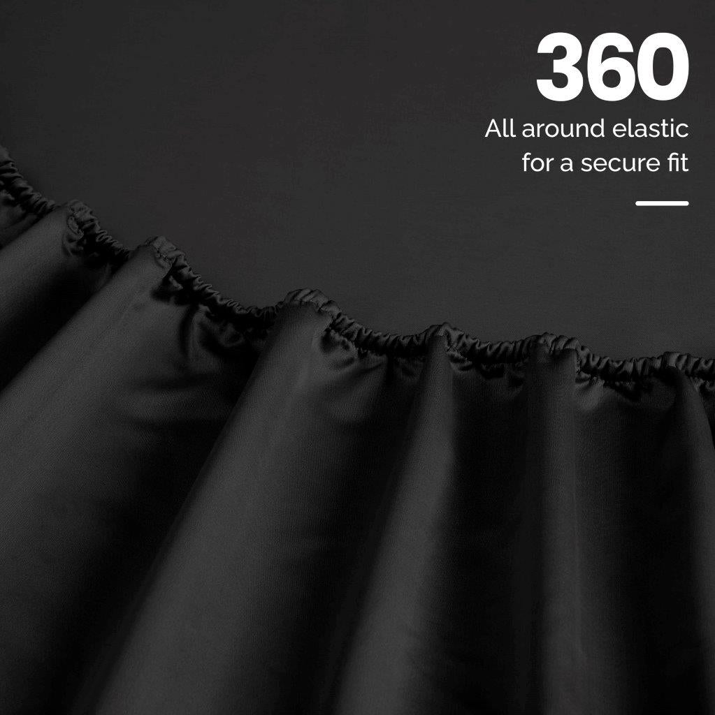 Premium 1500 Thread Count Egyptian Cotton Sheet Set - Eco-Friendly, Breathable & Hypoallergenic - Perfect for Luxury Bedding & Hot Sleepers