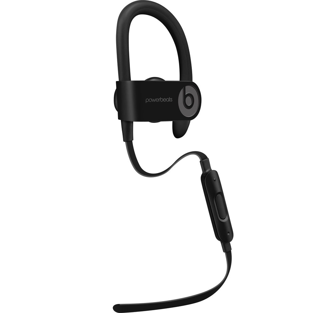 Powerbeats3 Wireless Bluetooth Earphones by Dr. Dre - Sweatproof & Secure Fit for Running, Workouts & Gym - Black (High-Performance Sports Headphones)