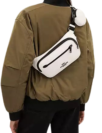 Coach Elias Belt Bag for Women - Stylish Crossbody Fanny Pack with Adjustable Strap, Perfect for Travel, Running, and Everyday Use