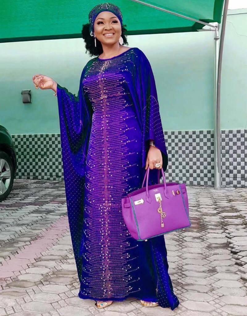 Stylish African Kaftan Dress for Women - Plus Size Flowy Maxi Dress with Vibrant Prints - Perfect for Beach Vacations, Summer Parties & Cultural Events