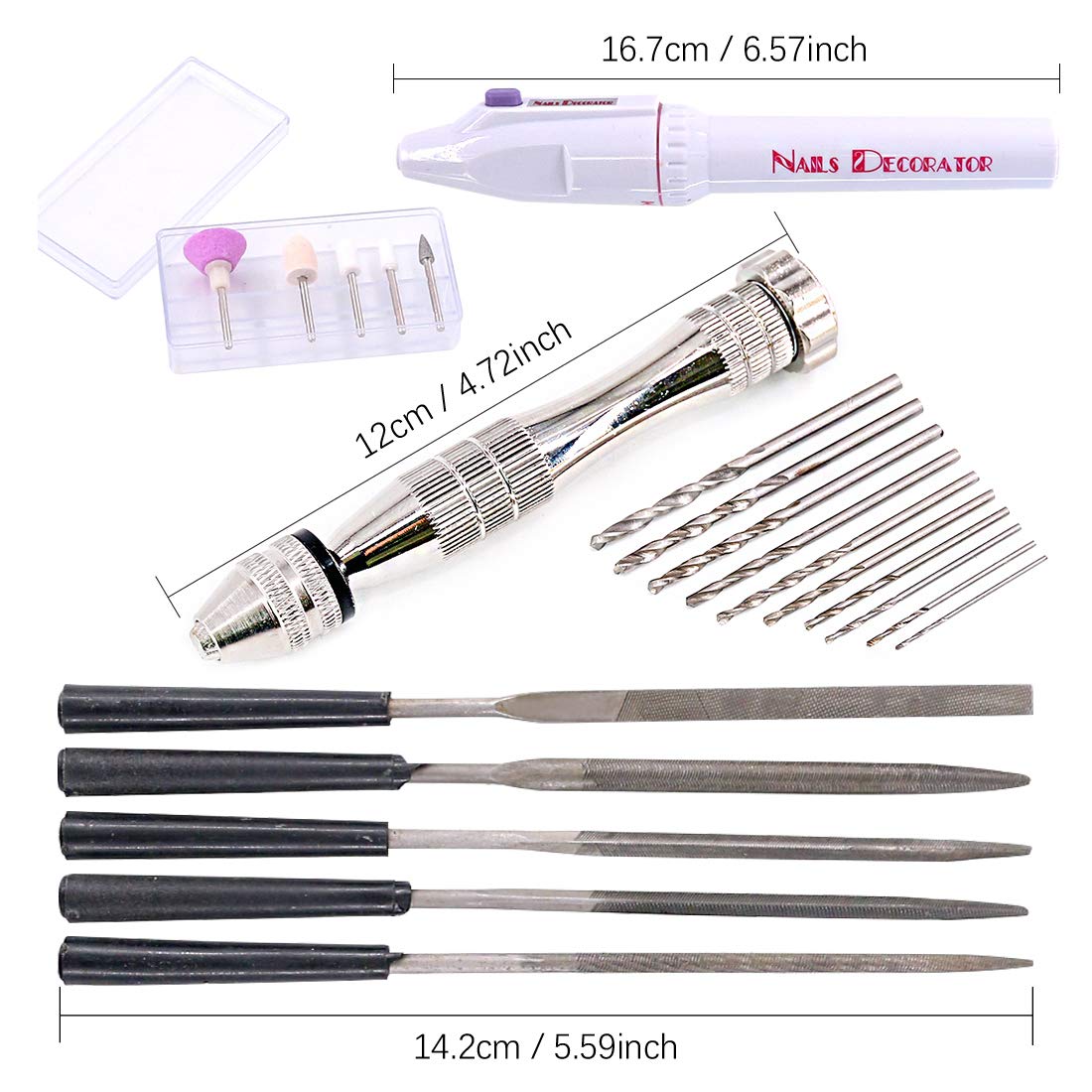 Keadic 87Pcs Gundam Model Tools Kit for Car & Hobby Building