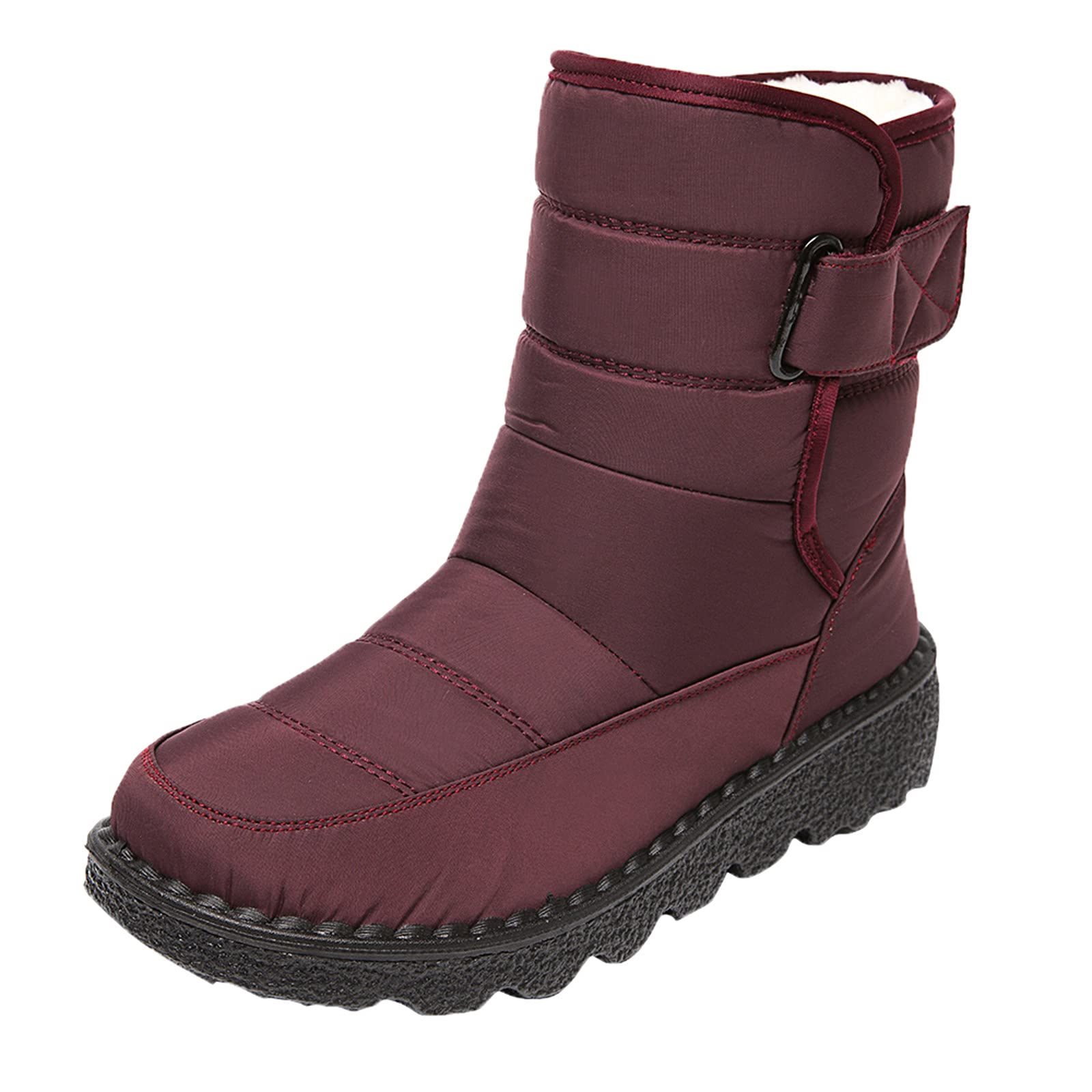 AIHOU Women's Waterproof Snow Boots - Winter Warm Fashion Boots for Outdoor Activities, Hiking & Snow Walking