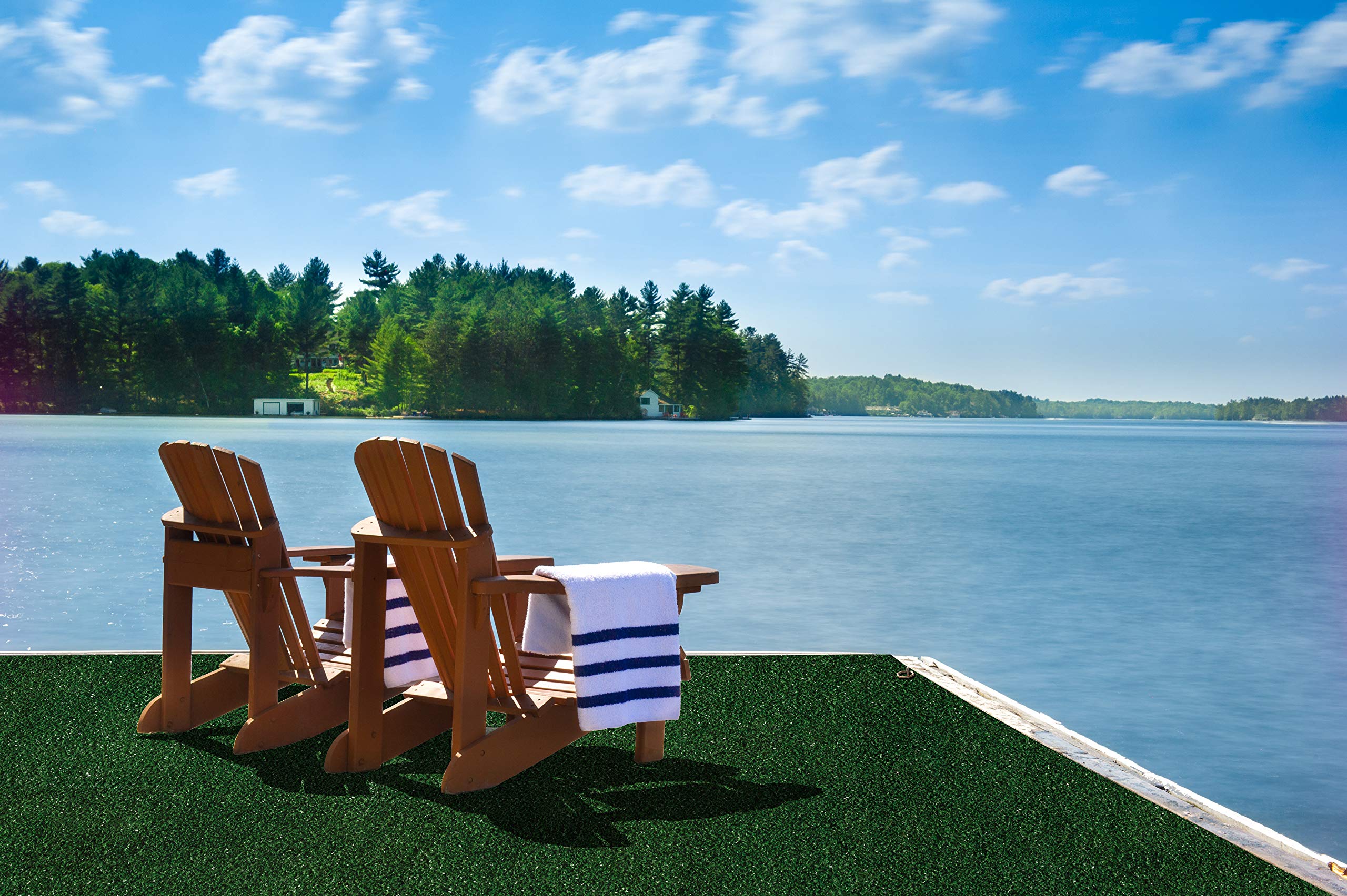 Premium 10' x 12' Artificial Grass Carpet - 5/16