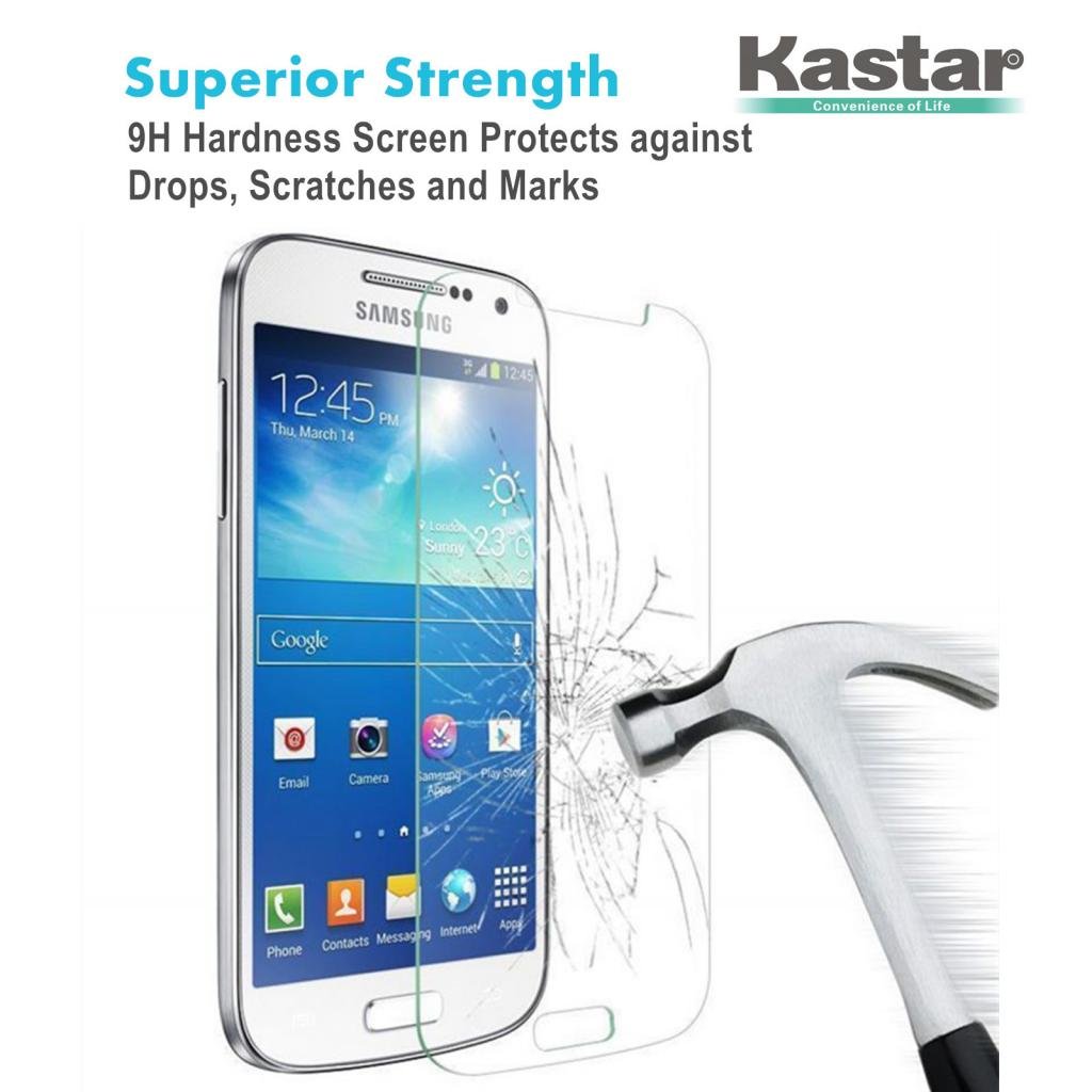 Kastar 3-Pack Tempered Glass Screen Protector for Samsung Galaxy S4 Mini i9190 - Anti-Scratch, Bubble-Free, HD Clear Protection for Everyday Use & Outdoor Activities