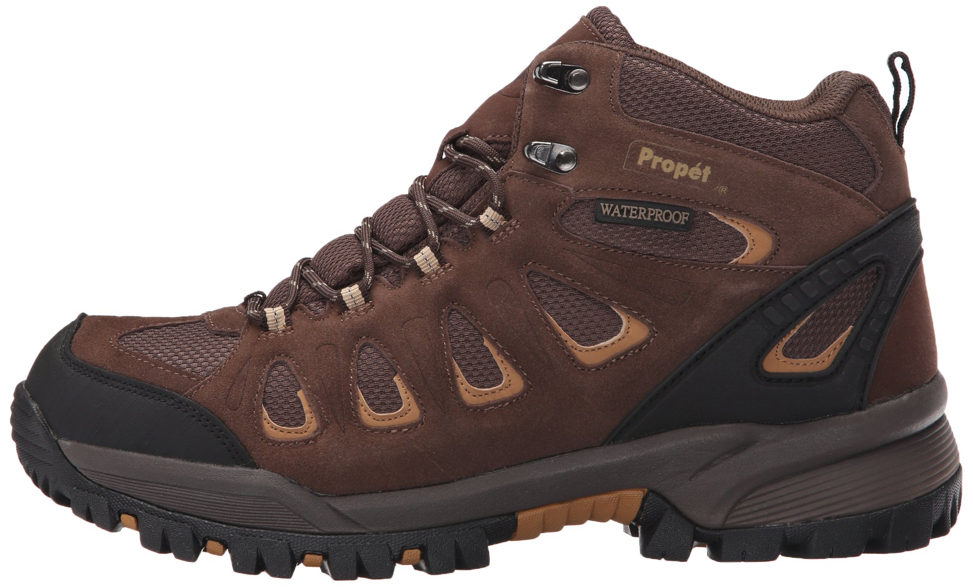 Propet Men's Ridge Walker Waterproof Hiking Boots - Lightweight Outdoor Trekking Shoes for Trail Walking & Mountain Climbing