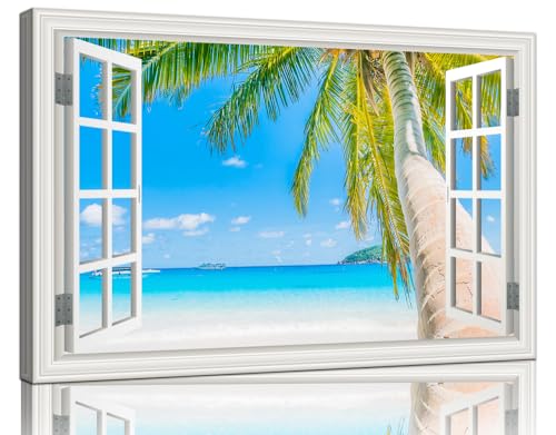 large tropical wall art