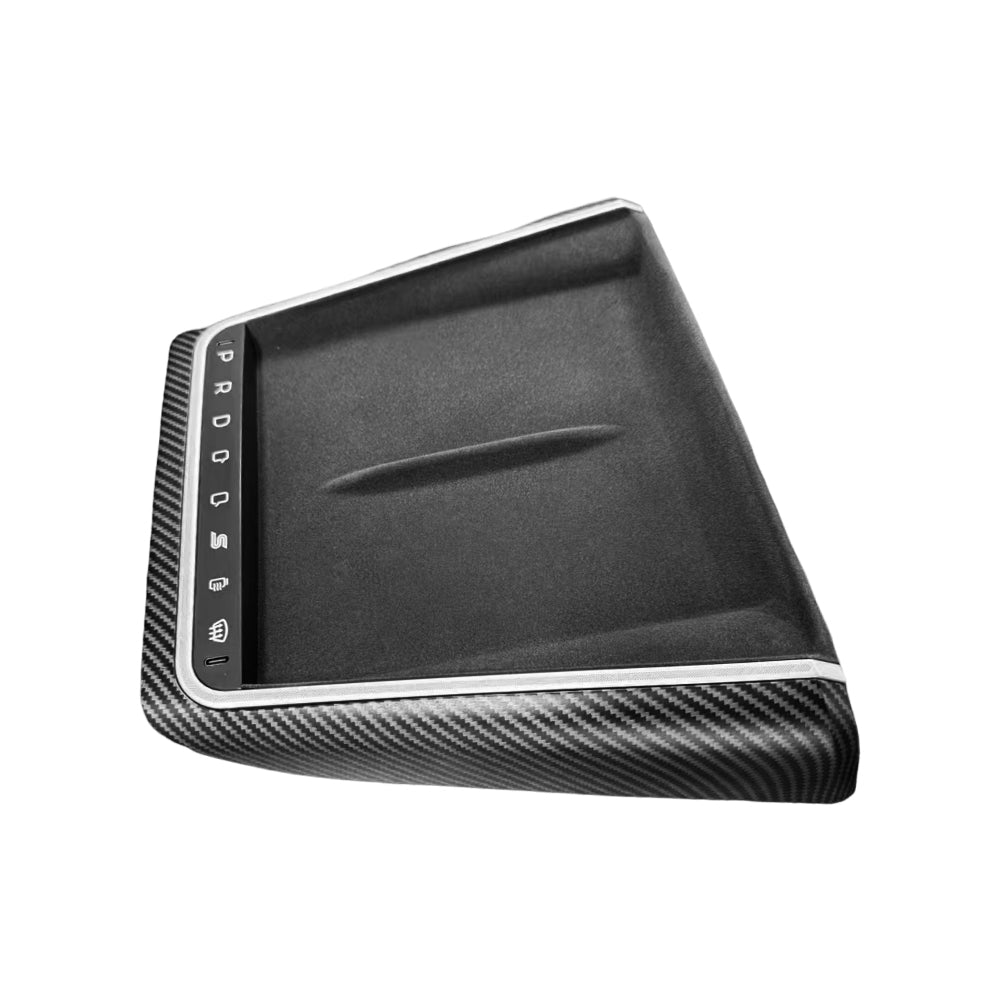 2025.03+ Tesla Model Y Juniper Smart Center Console Button Panel - OEM Style Gear Selector with LED Lights & Shortcut Buttons | Premium Interior Upgrade for Easy Driving Controls & Customization