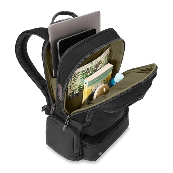 Briggs & Riley HTA Large Cargo Backpack - Durable Travel Backpack for Men & Women with Spacious Storage - Perfect for Business Trips, Hiking & Outdoor Adventures