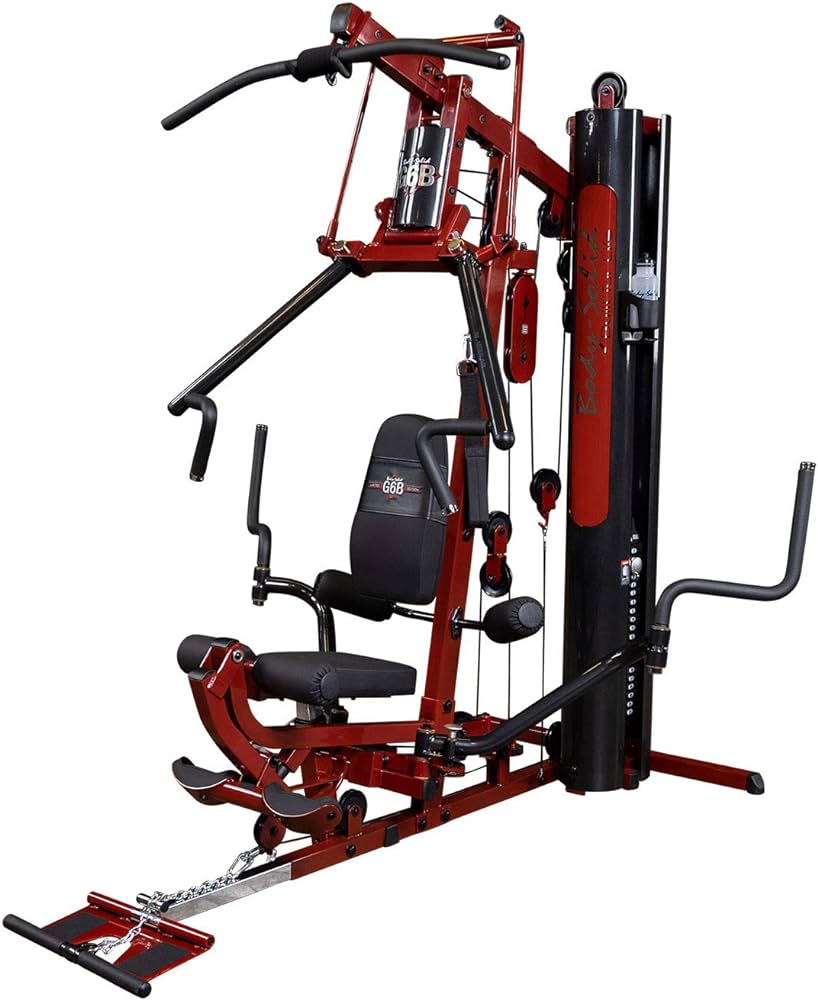 Body Solid G6BR Biangular Single Stack Home Gym - Compact Strength Training Equipment for Home Use | Perfect for Small Spaces & Full-Body Workouts