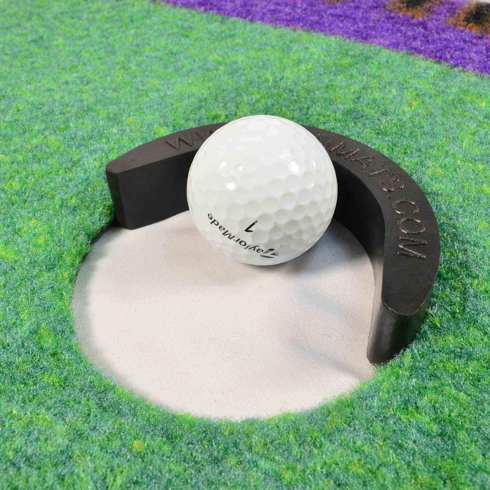 Premium FANMATS Putting Green Mat - Indoor/Outdoor Golf Practice Mat for Home & Office - Perfect for Golf Training, Backyard Practice, and Office Entertainment