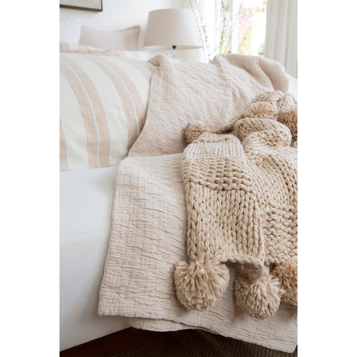 Ojai Matelasse Collection - Luxury Quilted Bedding Set for Home Decor | Perfect for Master Bedroom, Guest Room & Cozy Retreats