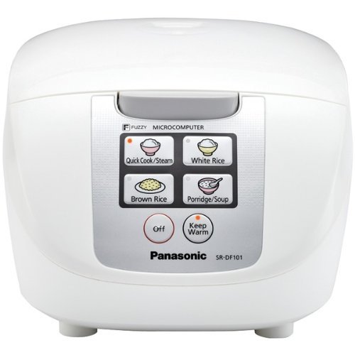 Fuzzy Logic 10-Cup Rice Cooker with Steamer Basket (SR-DF181) - Perfect for Family Dinners & Meal Prep | Fast Cooking & Easy Cleanup