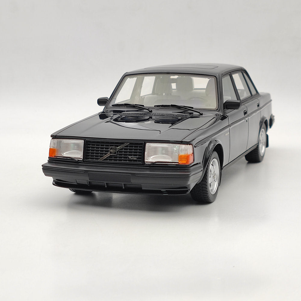 1/18 Scale Volvo 244 Turbo Resin Model Car - Limited Edition Black Collectible (DNA000116) | Perfect for Car Enthusiasts, Display Collections & Gift Giving